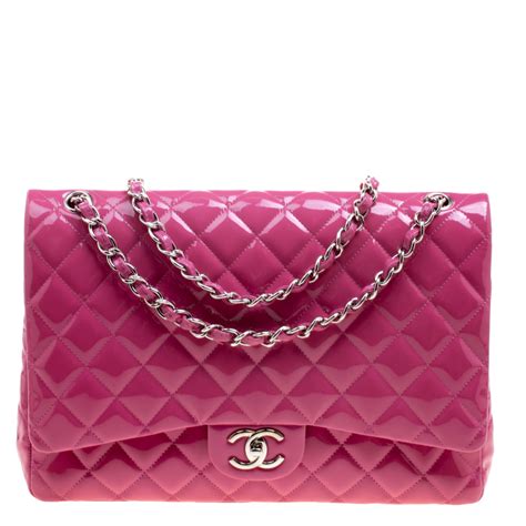 chanel pink patent bag 2015|CHANEL Pre.